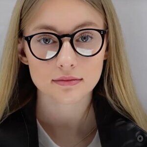 Robert Downey Jr.s Fav ~OLIVER PEOPLES O'Malley 45mm Optical in Black MSRP$494